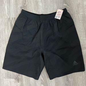Brand new black adidas men athletic short